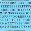 ASG Waterslide Decals - Classic Serif Lettering Numbers 1/2"