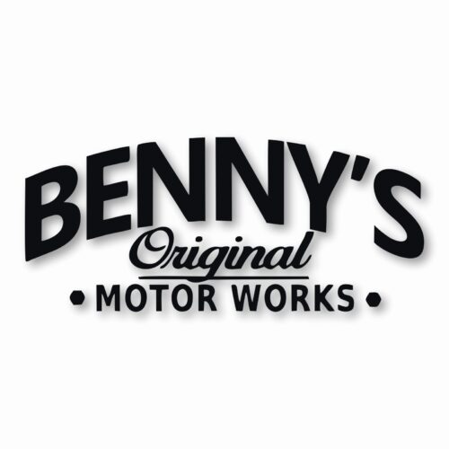 Bennys Original Motor Works GTA Game - Vinyl Decal Sticker - CHOOSE Size & Color