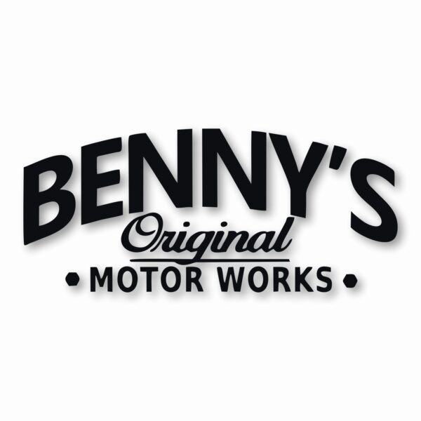 Bennys Original Motor Works GTA Game - Vinyl Decal Sticker - CHOOSE Size & Color