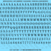 ASG Waterslide Decals - Elegant Serif Lettering Numbers 5/16"
