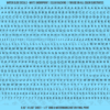 ASG Waterslide Decals - Classic Sans Serif Lettering Numbers 1/8"