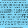 ASG Waterslide Decals - Elegant Serif Lettering Numbers 3/8"