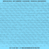 ASG Waterslide Decals - Contemporary Serif Lettering Numbers 3/32"