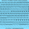 ASG Waterslide Decals - Contemporary Serif Lettering Numbers 5/16"