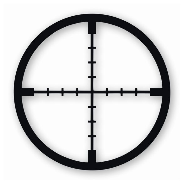 Crosshair Scope - Vinyl Decal Sticker - CHOOSE Size & Color