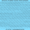 ASG Waterslide Decals - Rounded Sans Serif Lettering Numbers 1/8"