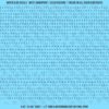 ASG Waterslide Decals - Casual Handwritten Lettering Numbers 1/16"