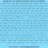 ASG Waterslide Decals - Casual Handwritten Lettering Numbers 3/32"