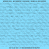 ASG Waterslide Decals - Rounded Sans Serif Lettering Numbers 1/16"