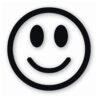 Smiley Face Happy Smile - Vinyl Decal Sticker - CHOOSE Size & Color