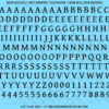 ASG Waterslide Decals - Humanist Book Serif Lettering Numbers 3/8"