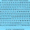 ASG Waterslide Decals - High-Contrast Serif Lettering Numbers 5/16"