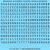 10-159.png ASG Waterslide Decals - Monospace / Typewriter Lettering Numbers 1/4"