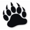 Tiger Paw Claw Wildcat - Vinyl Decal Sticker - CHOOSE Size & Color