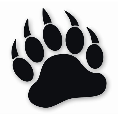 Tiger Paw Claw Wildcat - Vinyl Decal Sticker - CHOOSE Size & Color