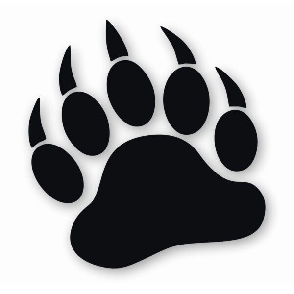 Tiger Paw Claw Wildcat - Vinyl Decal Sticker - CHOOSE Size & Color