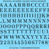 10-166.png ASG Waterslide Decals - High-Contrast Serif Lettering Numbers 1/2"