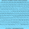 10-180.png ASG Waterslide Decals - Light Sans Serif Lettering Numbers 5/16"