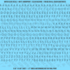 10-181.png ASG Waterslide Decals - Light Sans Serif Lettering Numbers 3/16"