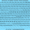 ASG Waterslide Decals - Soft Slab Serif Lettering Numbers 1/4"