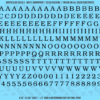 ASG Waterslide Decals - Soft Slab Serif Lettering Numbers 5/16"