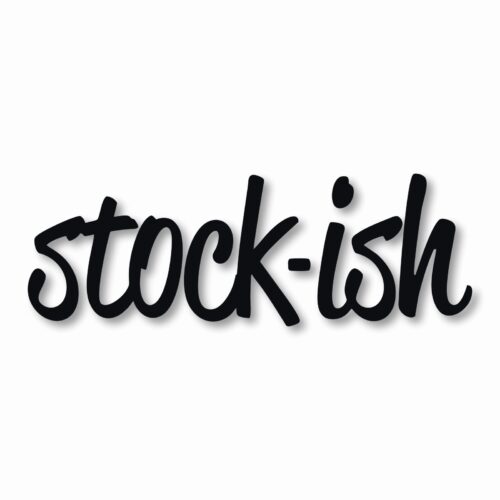 Stockish 1 JDM - Vinyl Decal Sticker - CHOOSE Size & Color
