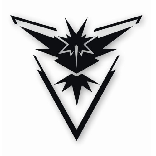 Pokemon Go Team Instinct Logo - Vinyl Decal Sticker - CHOOSE Size & Color