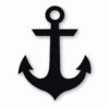 Anchor Nursery Nautical Ship Boat - Vinyl Decal Sticker - CHOOSE Size & Color