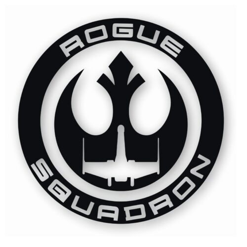 Star Wars Rogue Squadron - Vinyl Decal Sticker - CHOOSE Size & Color