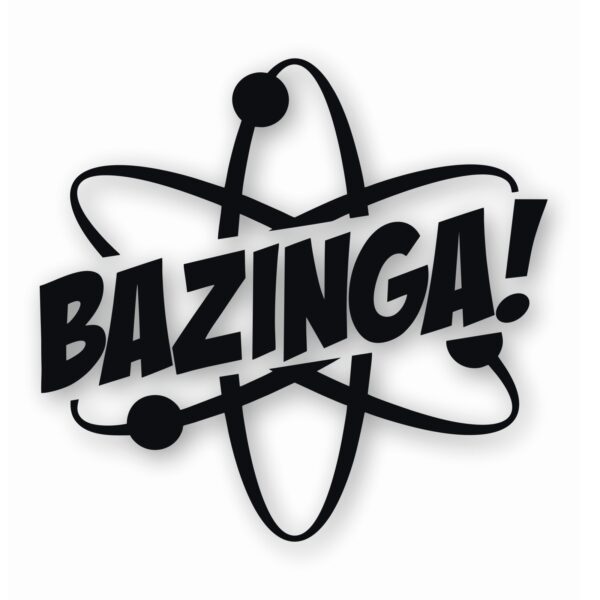 Bazinga! - Vinyl Decal Sticker - CHOOSE Size & Color