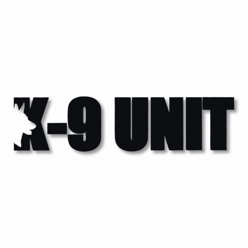 K9 K-9 Unit Police Dog Law Enforcement - Vinyl Decal Sticker - CHOOSE Size & Col