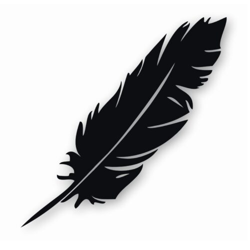 Feather Tribal Nursery Baby Bird - Vinyl Decal Sticker - CHOOSE Size & Color