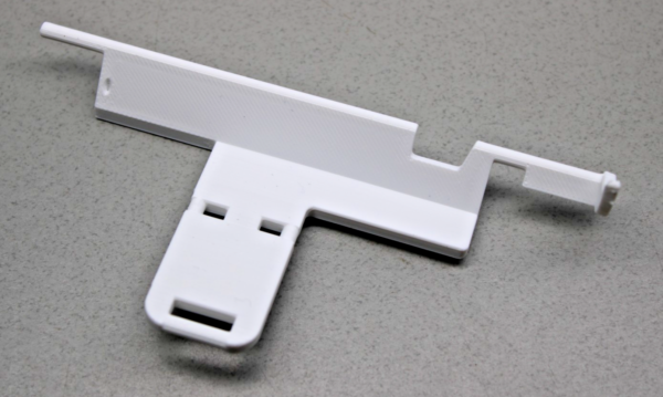 Refrigerator Recess Door Crank for GE WR17X3089