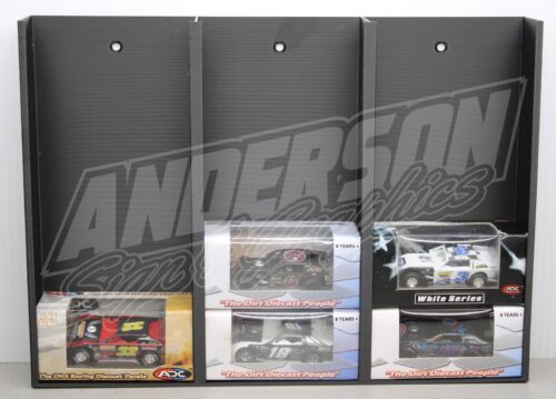 1/64 ADC Action Latemodel Modified Diecast Display Case Holds 15 Boxed Cars