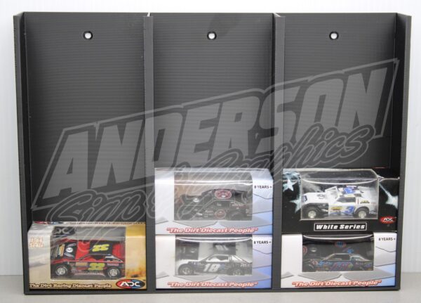1/64 ADC Action Latemodel Modified Diecast Display Case Holds 15 Boxed Cars