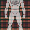 ASG 1/18 Scale Plaid Tartan Shirt Kilt Pattern Waterslide Decal 3.75 Inch Figure