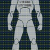 ASG 1/18 Scale Plaid Tartan Shirt Kilt Pattern Waterslide Decal 3.75 Inch Figure