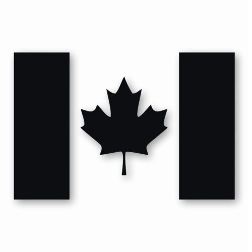 Canada Flag - Vinyl Decal Sticker - CHOOSE Size & Color