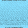 ASG Waterslide Decals - Retro Script Lettering Numbers 3/32"
