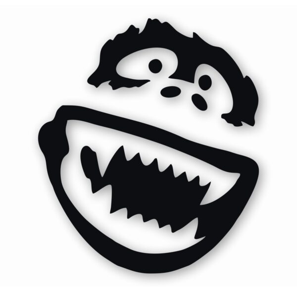 10-72.jpg Abominable Snowman - Vinyl Decal Sticker - CHOOSE Size & Color