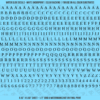 ASG Waterslide Decals - Traditional Serif Lettering Numbers 3/16"