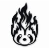 Fire Ferrets Anime Cartoon Pet Team - Vinyl Decal Sticker - CHOOSE Size & Color