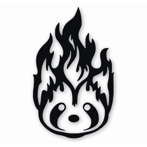 10-75.jpg Fire Ferrets Anime Cartoon Pet Team - Vinyl Decal Sticker - CHOOSE Size & Color