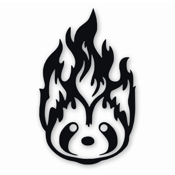 Fire Ferrets Anime Cartoon Pet Team - Vinyl Decal Sticker - CHOOSE Size & Color