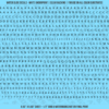 ASG Waterslide Decals - Traditional Serif Lettering Numbers 1/8"
