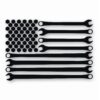 American Flag Wrenches Toolbox- Vinyl Decal Sticker - CHOOSE Size & Color