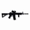 AR-15 Silhouette 2nd Amendment - Vinyl Decal Sticker - CHOOSE Size & Color