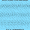 ASG Waterslide Decals - Classic Sans Serif Lettering Numbers 1/16"