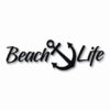 Beach Salt Life Signature - Vinyl Decal Sticker - CHOOSE Size & Color