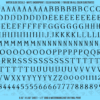 ASG Waterslide Decals - Classic Serif Lettering Numbers 3/8"